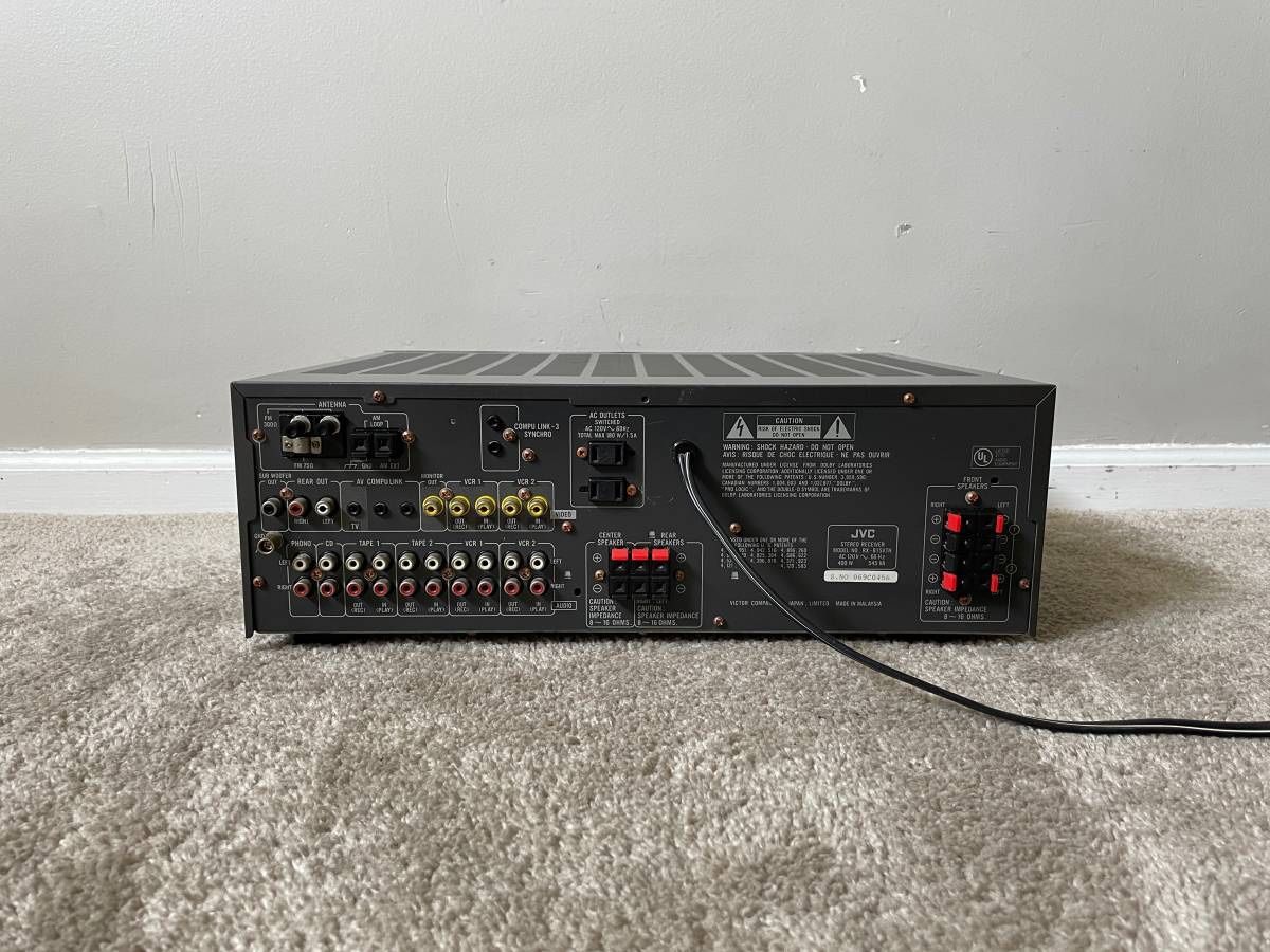 JVC RX-815V 5.1 Home Theater Surround Receiver