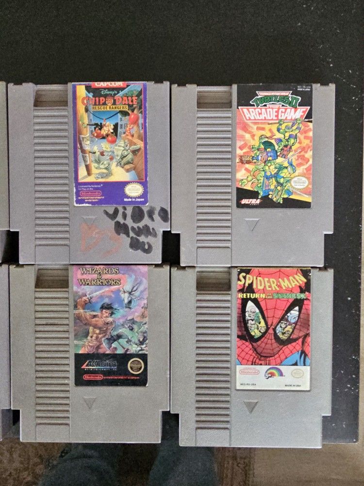 Original Nintendo Video Games - Spiderman