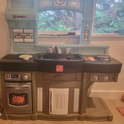 Kids Toy (Toys Stove and Trampoline) 