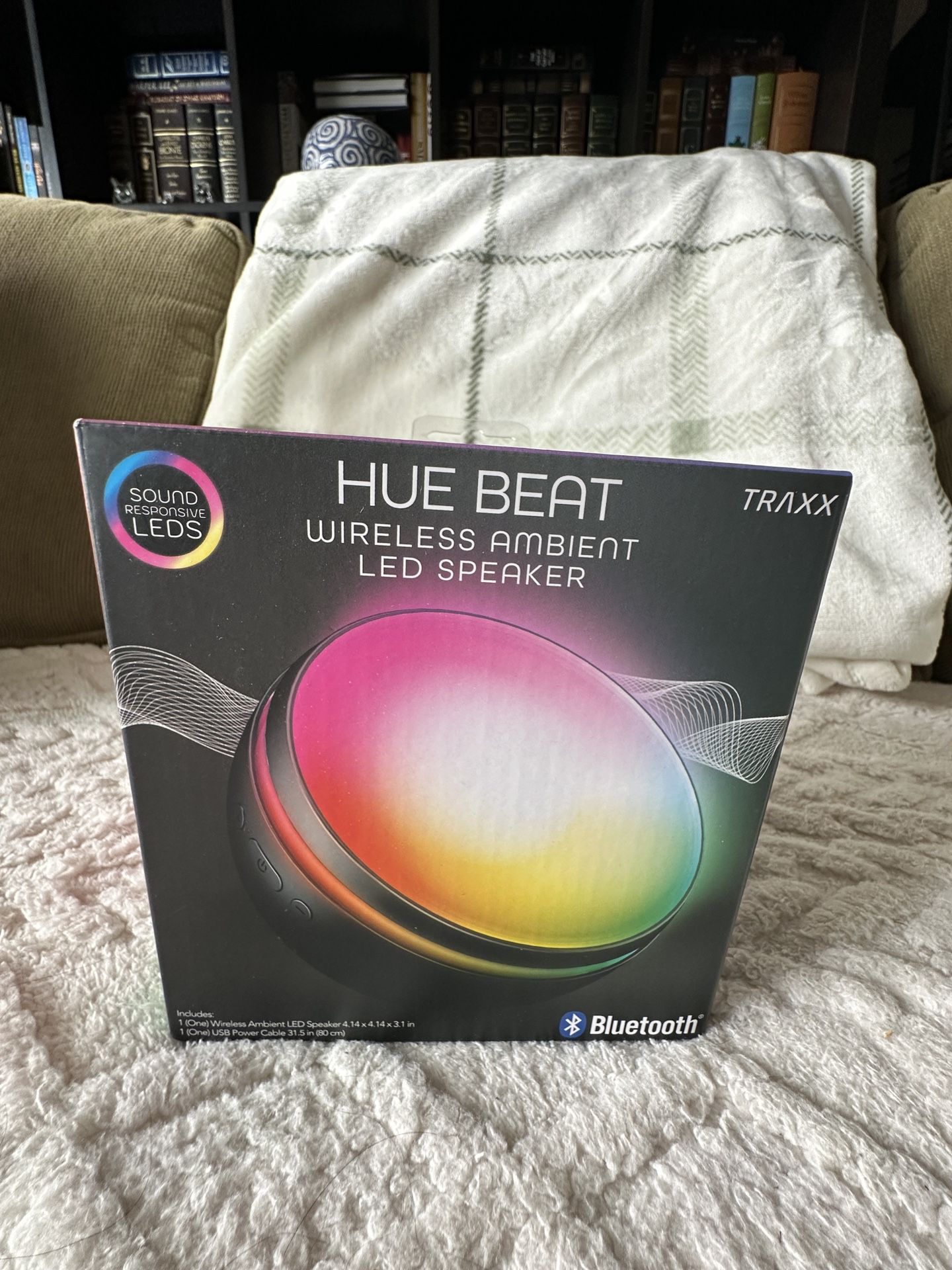 Hue Beat Bluetooth Speaker With Lights
