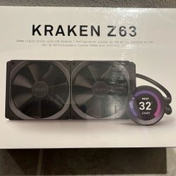 New Kraken Z63 280mm AIO