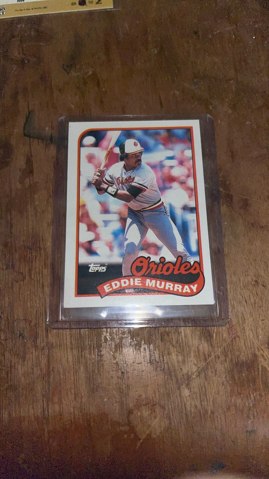 Topps Tiffany Eddie Murray #(contact info removed) Baseball Card