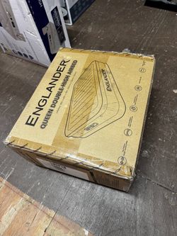 Englander Luxury Air Mattress Queen Built In Pump New