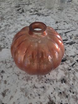 Pumpkin Candle Holder