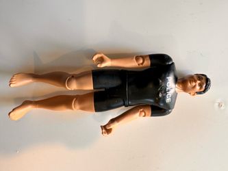 Police Action Figure | Articulated | Used