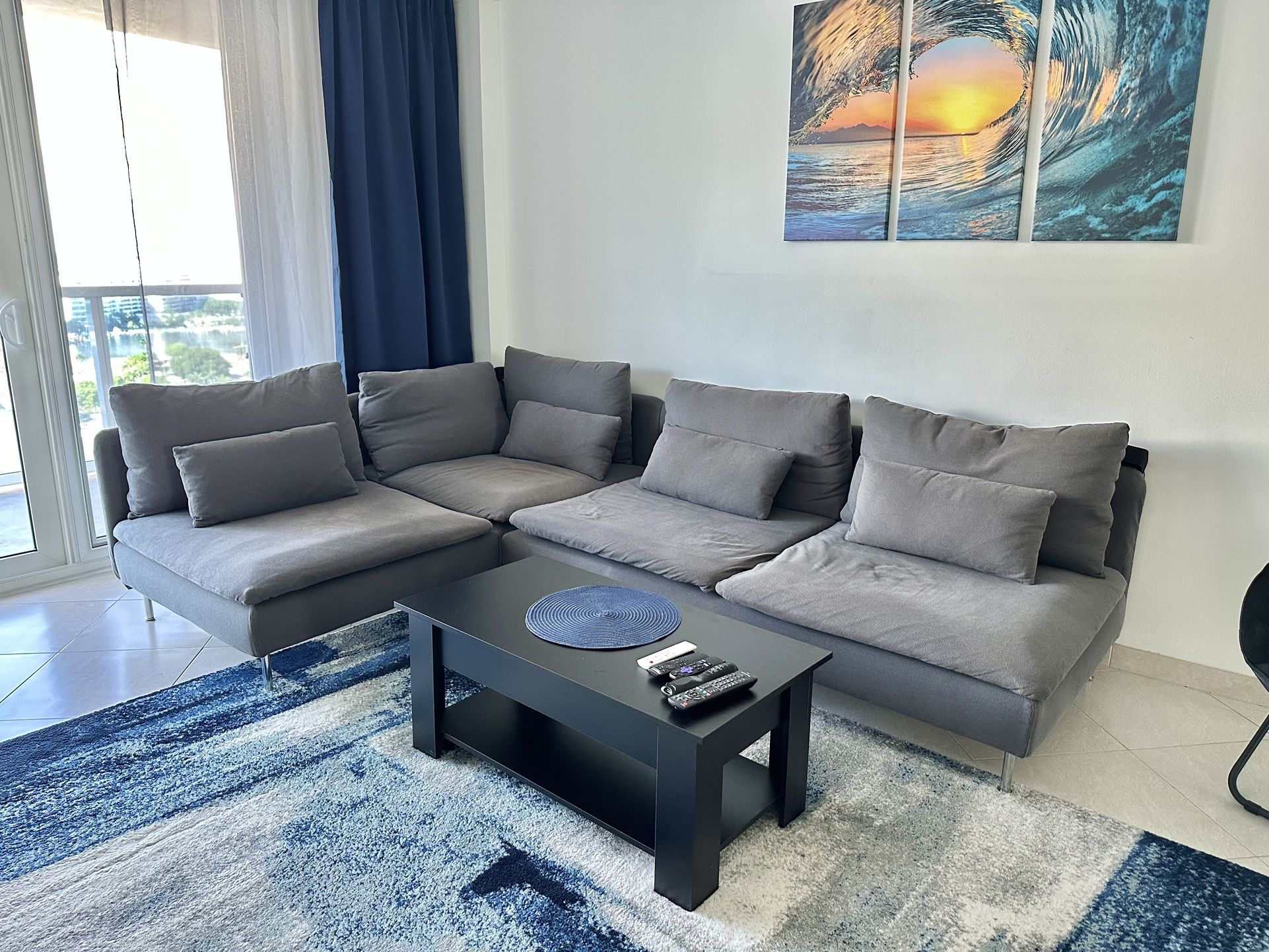 IKEA Couch Dark Gray