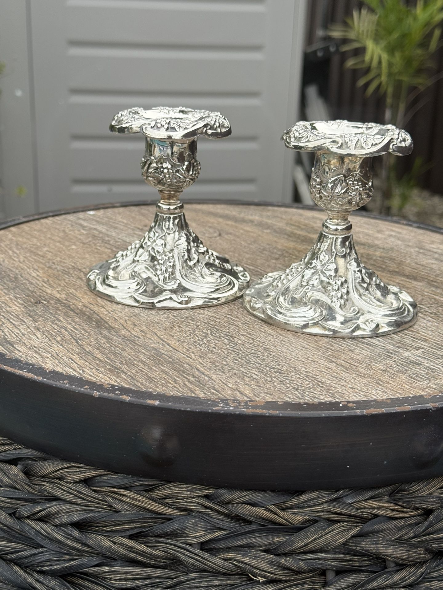 vintage candlesticks