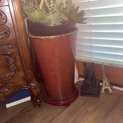 Heavy Plant Pot With Volt.rock Inside +plant Decor Succulent