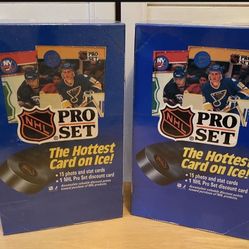 1990 PRO SET NHL Series 1 Hockey Trading Cards SEALED Boxes