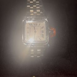 Silver Cartier Watch 🤍💙⌚️