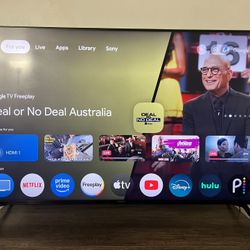 55’ 4K 120hz Sony TV