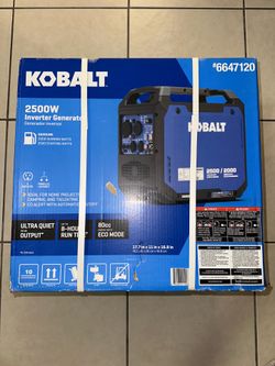Kobalt 2500W Inverter Generator