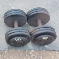 70lb Dumbbells 