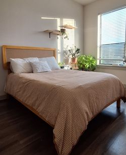 Full Bed Frame + Matress Medium Firm 9in (IKEA)