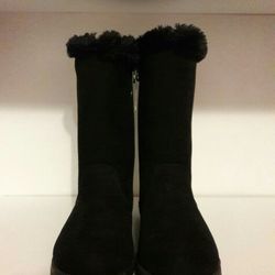 Black Boots Cat And Jack Size 1