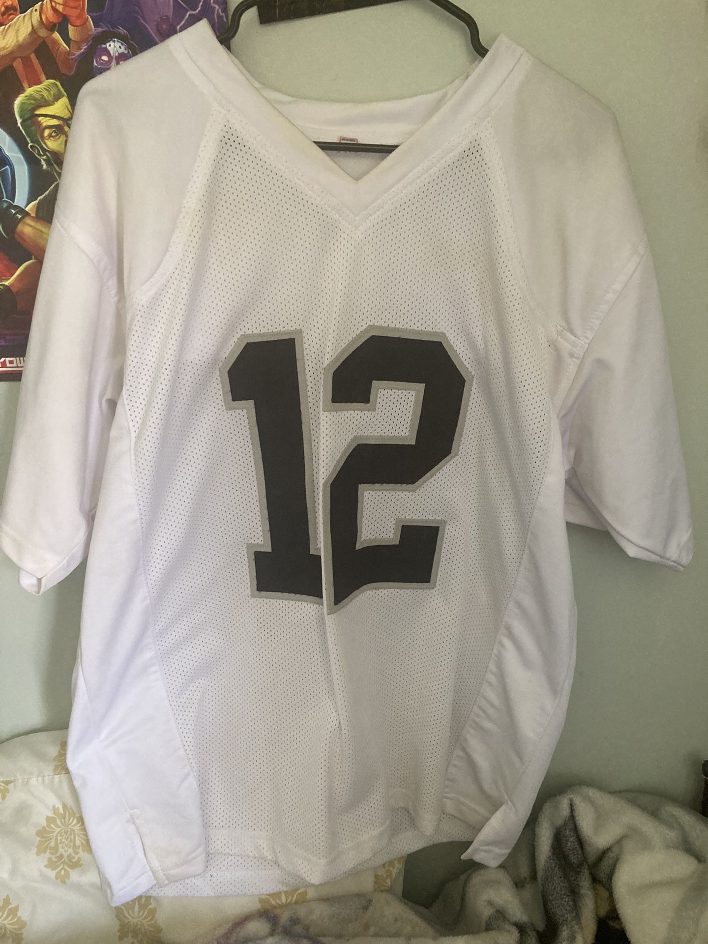 Ken Stabler Raiders Jersey White