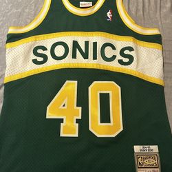 Shawn Kemp Seattle Sonics Swingman Jersey Sz l