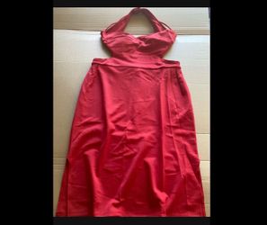 Halloween Costume BSG Cylon Six Red Dress 2015 Original XL great for a Sci-fi Display NEW
