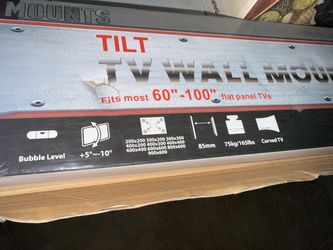 Iron MOUNTS TILT WALL MOUNT Fits most 60"-100" flat panel TVs