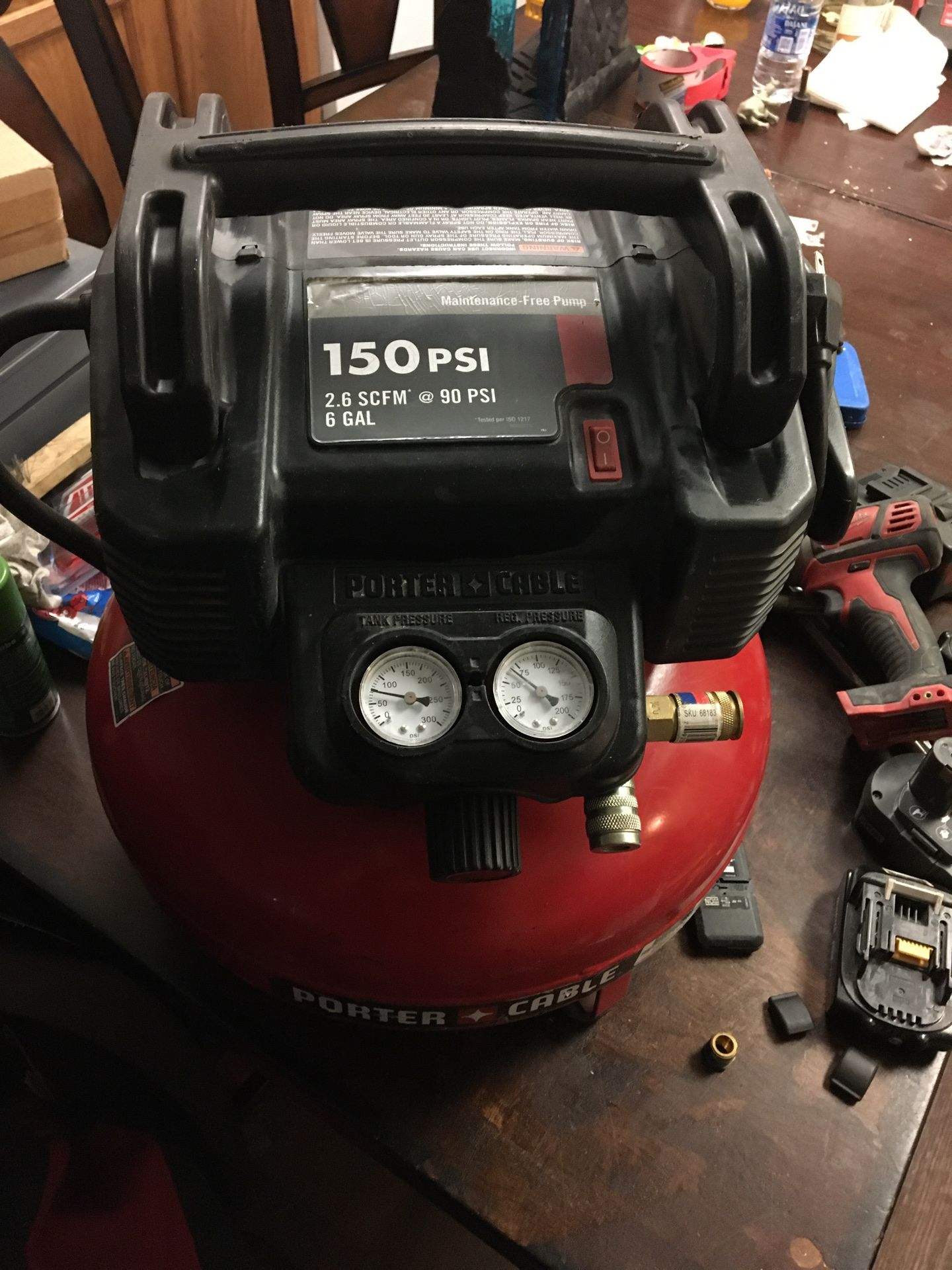 Porter cable air compressor