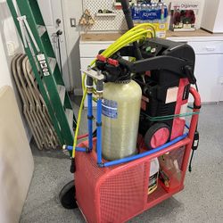Used Detailing Station Cart For Sale