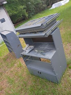 Work van shelves