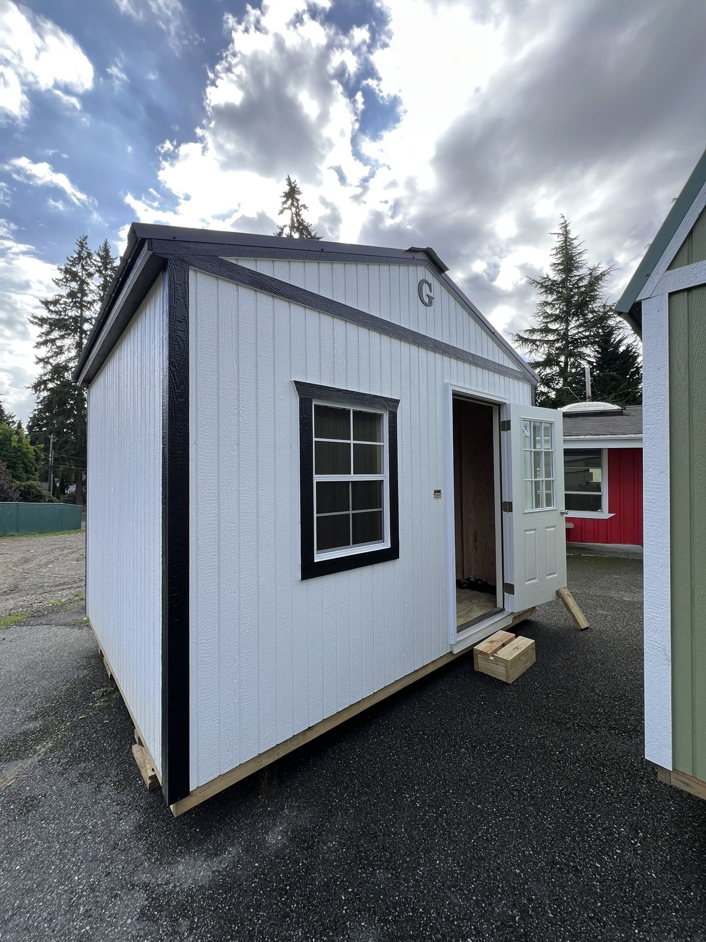 Graceland Portable Buildings Side Utility 10x12