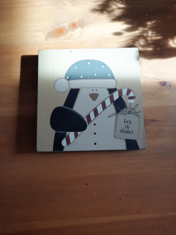 Penguin Plaque