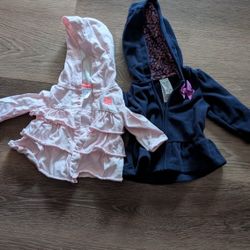 2 Carter's 3 Mo. Jackets 
