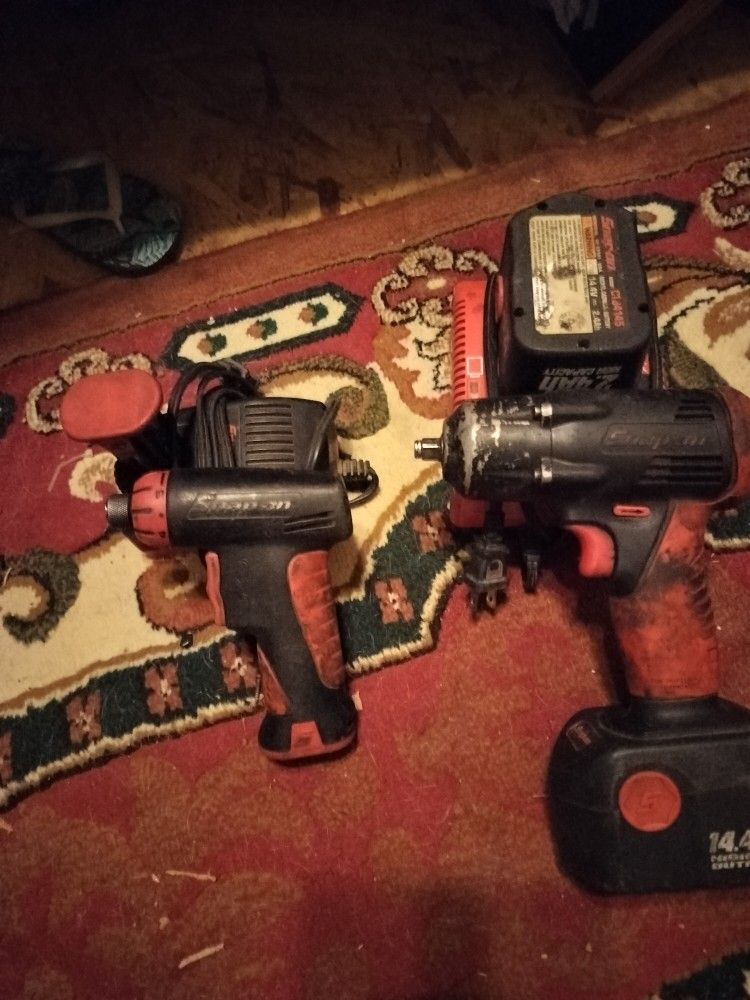Snap-on Battery Impact And Drill