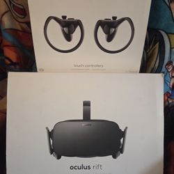 Oculus Rift VR Headset Complete in Box