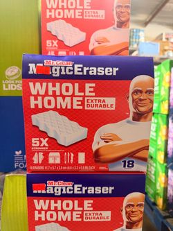 Mr. Clean Magic Eraser Whole Home Extra Durable 18-Pack Brand New in Box Only $9.99