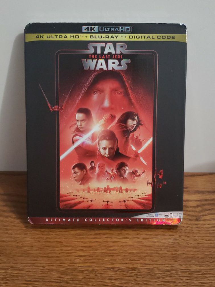 Star Wars: The Last Jedi on 4K Ultra HD Blu-Ray & Digital Code