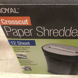 Royal Crosscut 12-Sheet Shredder