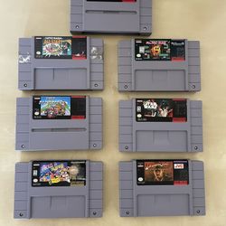 Super Nintendo Games. ***Priced Individually***