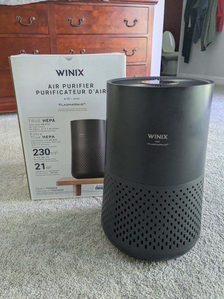 Winix A230 360° All-in-One 4-Stage True HEPA Air Purifier PlasmaWave Technology.
Barely Used. the Filter life is over 85% remaining.