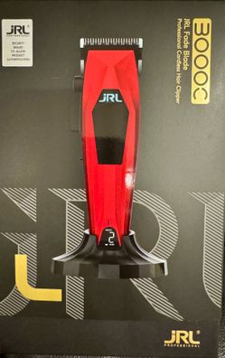 JRL Professional 3000C Mini Hair Clipper w/ Fade Blade (Red)