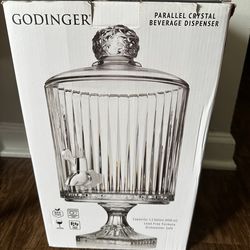 Crystal beverage dispenser
