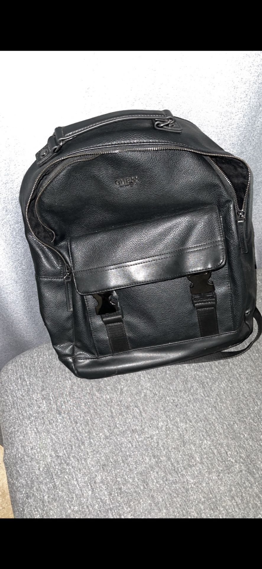 Guess Vintage Leather Backpack