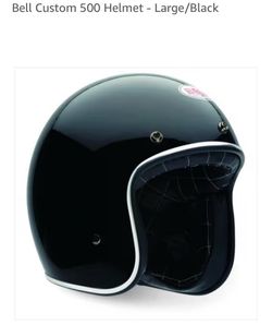 Bell custom 500 motorcycle helmet