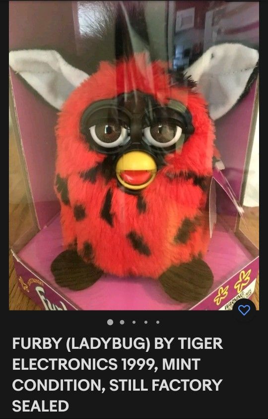 FURBY ( LANDYBUG ) BY TIGER ELECTRONICS 1999,MINT CONDICION