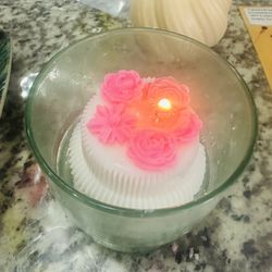 Handmade Scented Candle Bloom And Rose Fragrance 