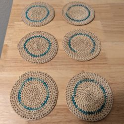 New Coiled hand-woven coaster (10)