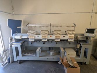 Embroidery Machine industrial 4 head