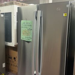 Refrigerator 30” In Stainless Steel New Free Delivery 