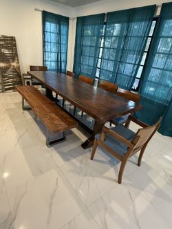 Hardwood Table Set