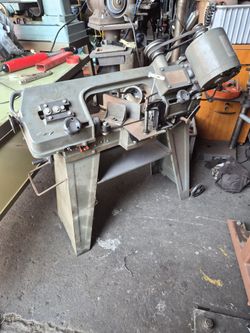Horizontal Band Saw 1/3 Horsepower 110v Single Phase Motor Metal Cutting Bandsaw