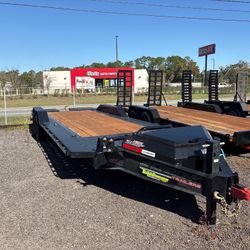 Horizon 24ft Flatbed 21k Equipment Trailer
