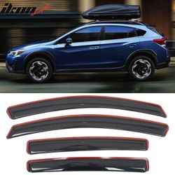Fits 2017-2023 Subaru Impreza Hatchback In-Channel Side Window Visors 4PC Rain Guard