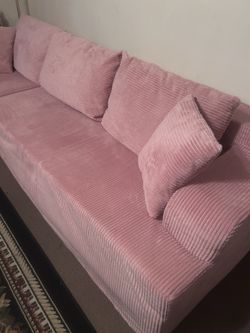 Pink Modular Couch/Chase Lounge